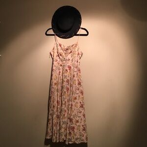 Urban Outfitters Floral Spaghetti Strap Dress
